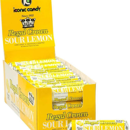 Iconic Regal Crown Sour Lemon Rolls 24ct
