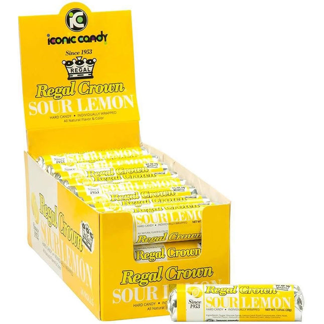 Iconic Regal Crown Sour Lemon Rolls 24ct