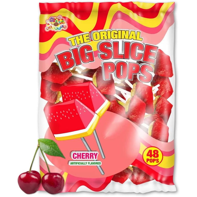 Alberts Big Slice Pop Cherry 48ct