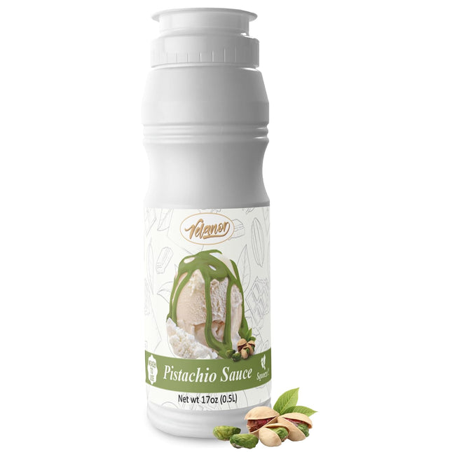 Pistachio Sauce Sweet Topping 34oz Squeeze Bottle