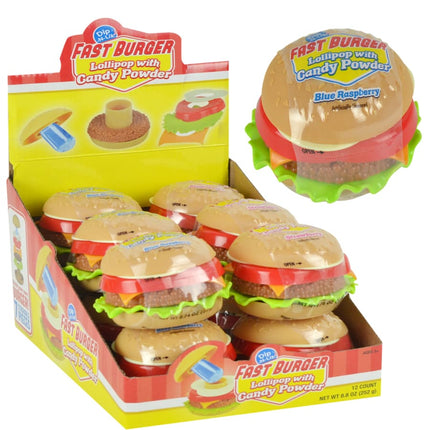 Kokos Fast Burger Dip N Lik 12ct