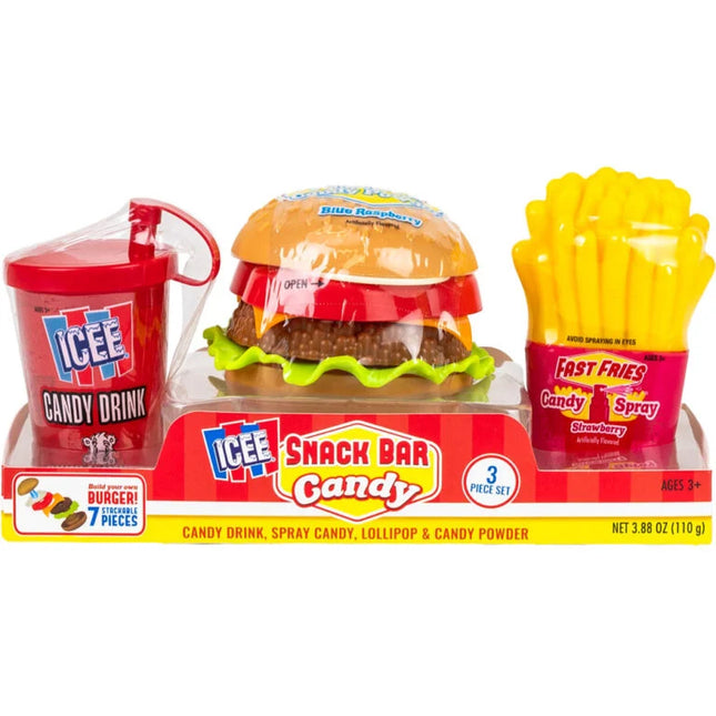 Kokos Icee Snack Bar Candy 3pc Set 4ct