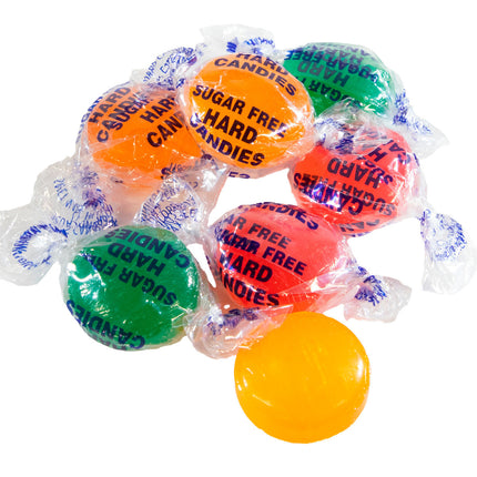 Arcor Sugar Free Asst Fruit Discs Hard Candy 6lb