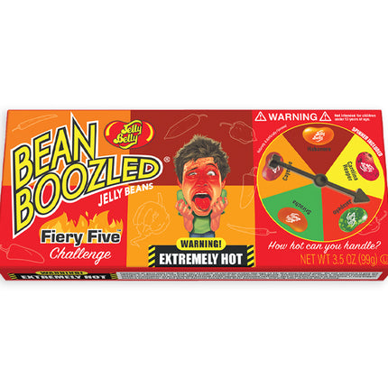 Jelly Belly Bean Boozled Fiery Five Gift Box 3.5oz 12ct