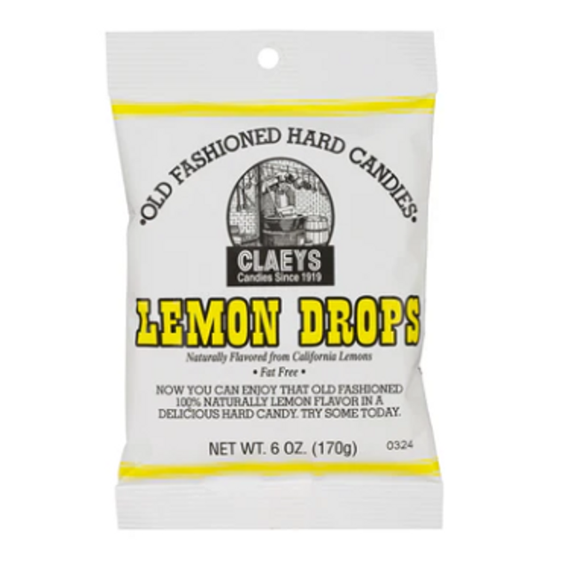 Claeys Keg Refills Lemon 6oz 24ct case