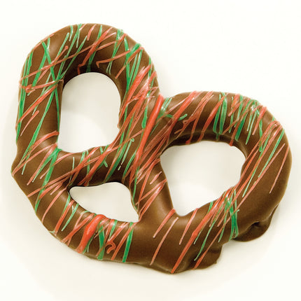 Asher Milk Gourmet Pretzel with Xmas String 6lb *Fragile Item*