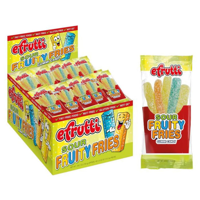 Efrutti Gummi Sour Fruity Fries