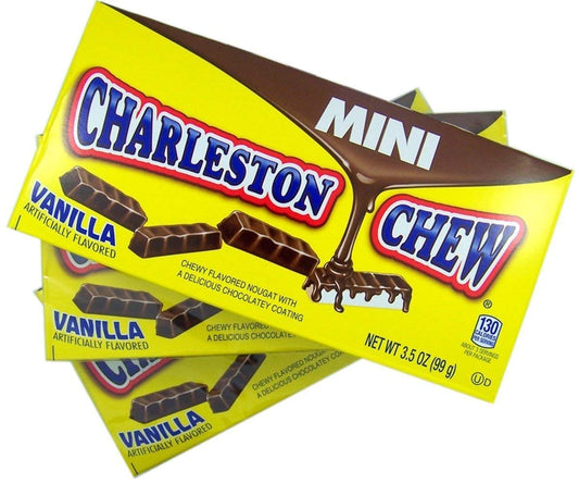 Tootsie Vanilla Charleston Mini Chew Theater 3.5oz 12ct