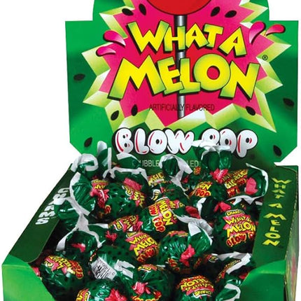 Charms Blow Pops What A Melon Watermelon Flavor 48ct