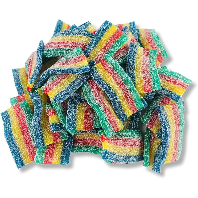 crEATables Sour Snagx 4 Flavor Mini Rainbow Belts 6.6lb bag