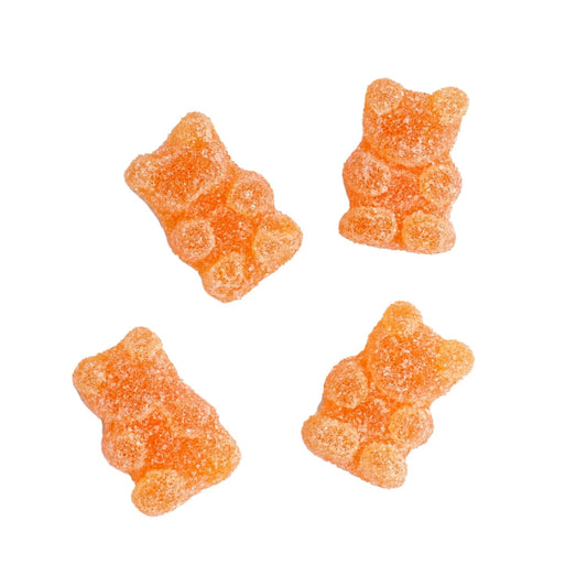 Orange Sour Baby Bears Starch Candy 2.2lb