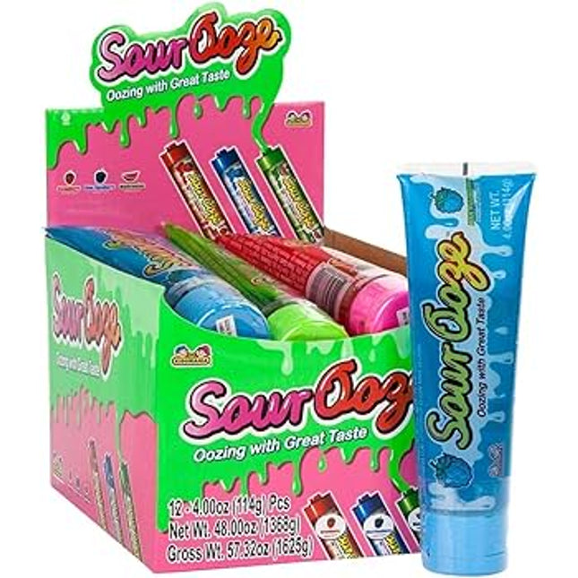 Kidsmania Sour Ooze Tube 12ct