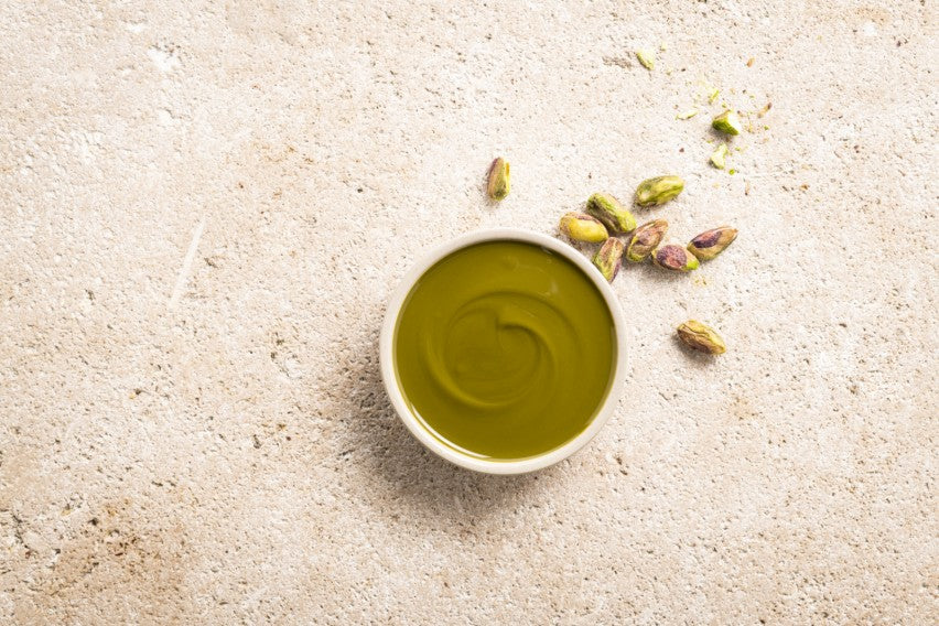 Barry Callebaut Pistachio Praline Paste 7lb Can