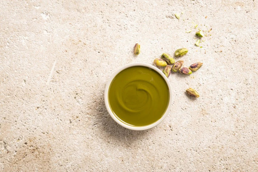 Barry Callebaut Pistachio Praline Paste 7lb Can
