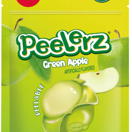 Amos Green Apple Gummy Peelerz 6oz 12ct Case