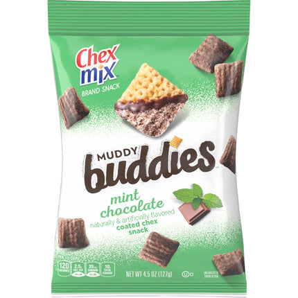 Chex Mix Muddy Buddies Mint Chocolate 4.5oz 7ct