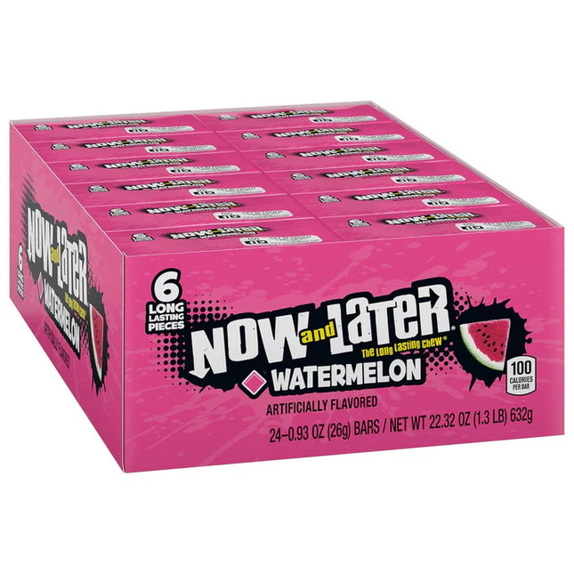 Now and Later Watermelon 24 Ct
