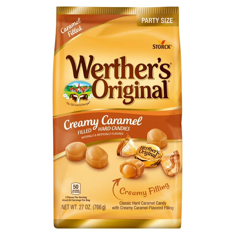 Werther's Original Creamy Caramel Filled 27oz 4ct