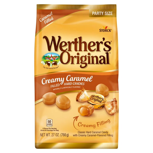 Werther's Original Creamy Caramel Filled 27oz 4ct