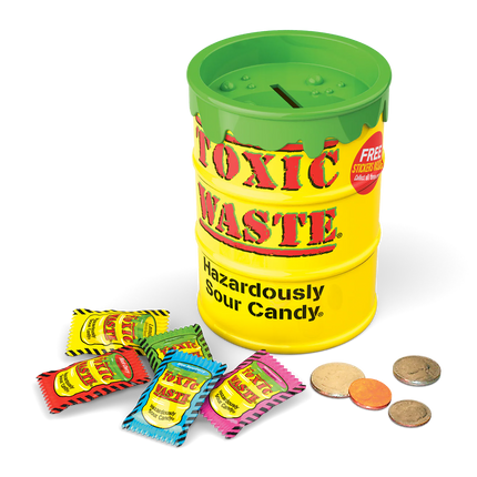 Toxic Waste Giant Bank 5.86oz 6ct (8 Inches Tall)