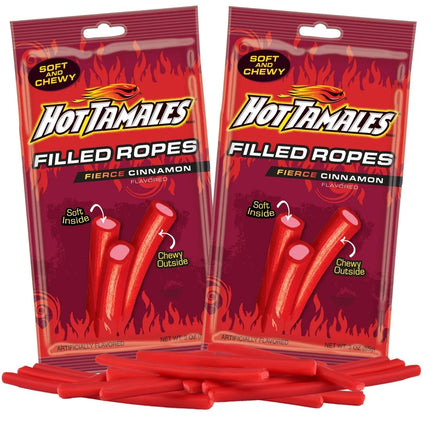 Hot Tamales Licorice Ropes 3oz Bag 12ct