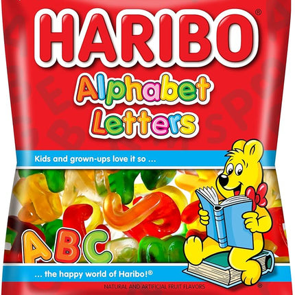 Haribo Alphabet Letters 5oz 12ct