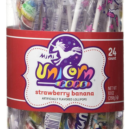 Adams & Brooks Mini Unicorn Pop Rainbow 24ct tub