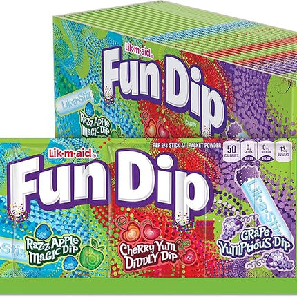 Wonka Lik-M-Aid Fun Dip Large 24ct