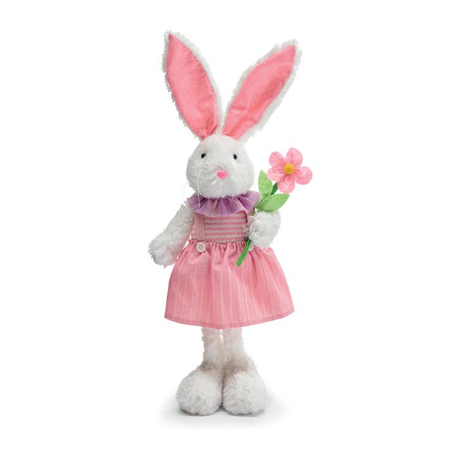 Standing Girl Bunny with Flower in Hand 1PC
