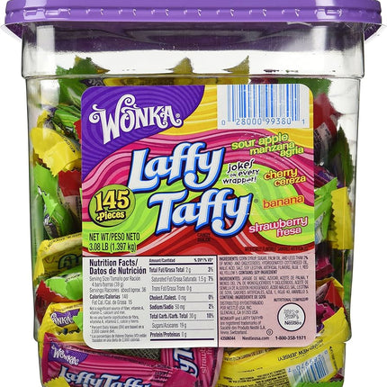 Laffy Taffy Assorted Flavors 145ct Tub