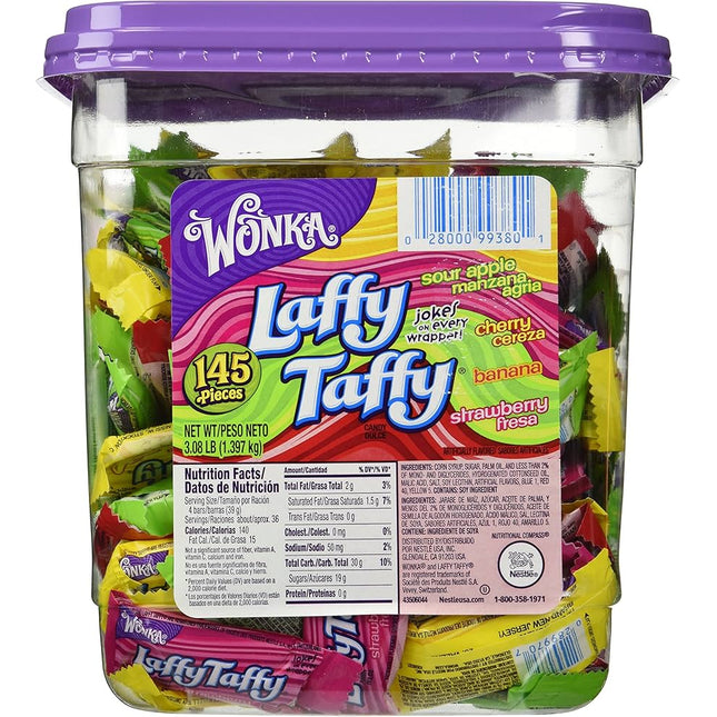 Laffy Taffy Assorted Flavors 145ct Tub