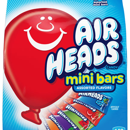 Airheads Assorted Mini Bars 4/80ct