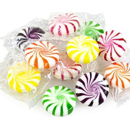 Quality Candy Assorted Fruit Spinners (Starlights) 5lb