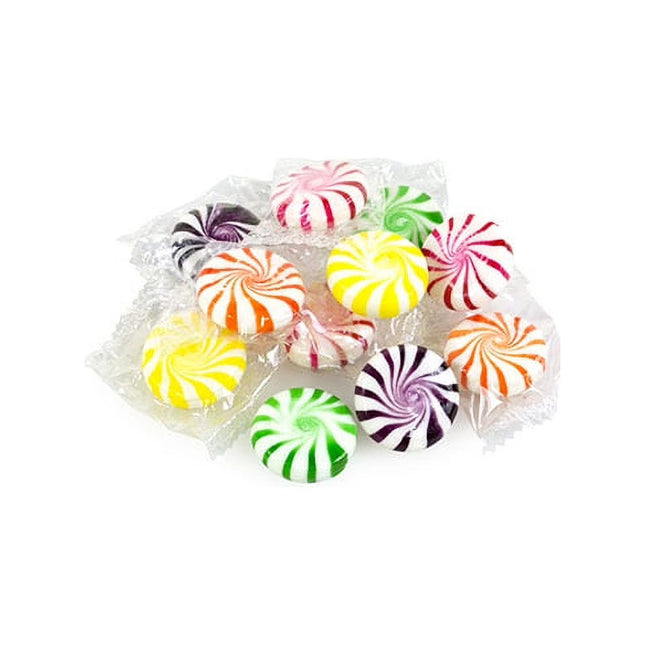 Quality Candy Assorted Fruit Spinners (Starlights) 5lb
