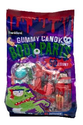 Frankford Gummy Body Parts 50Ct