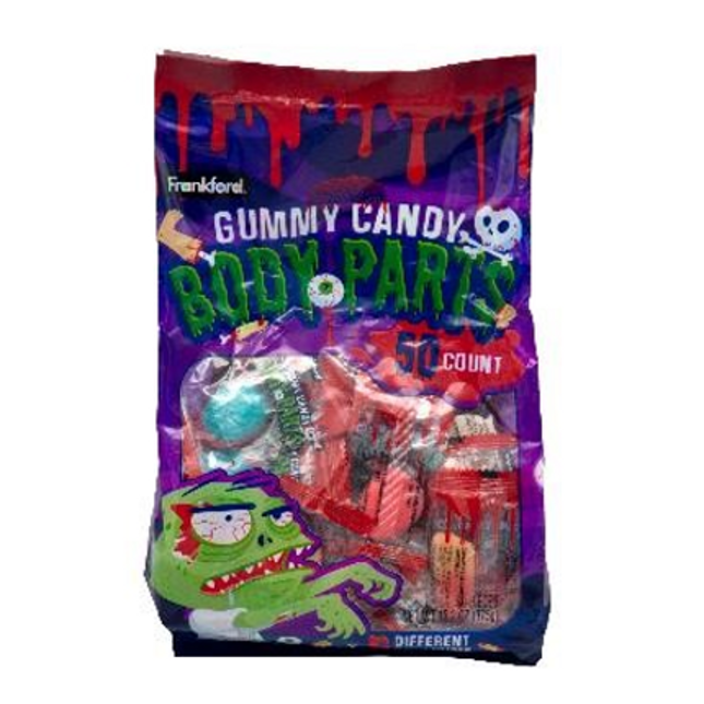 Frankford Gummy Body Parts 50Ct