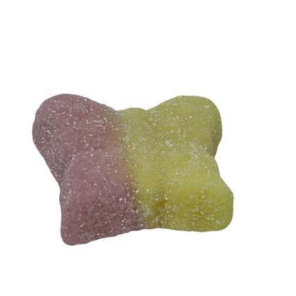 Swedish Style Sour Lemon Strawberry Butterflies 5lb tub