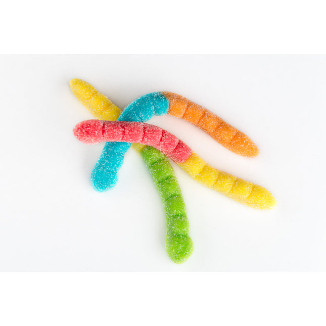 Albanese Sour Gummi Neon Worms Brite Crawlers 4.5lb