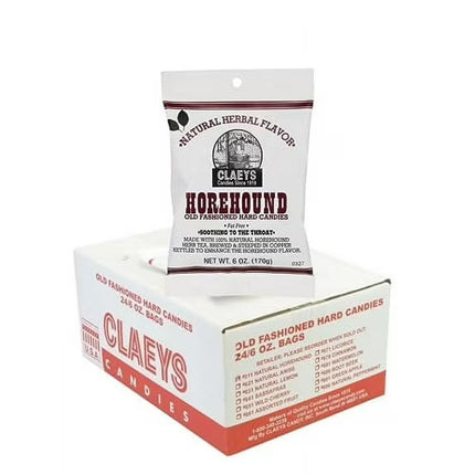 Claey's Keg Refill Horehound 6oz 24ct Case