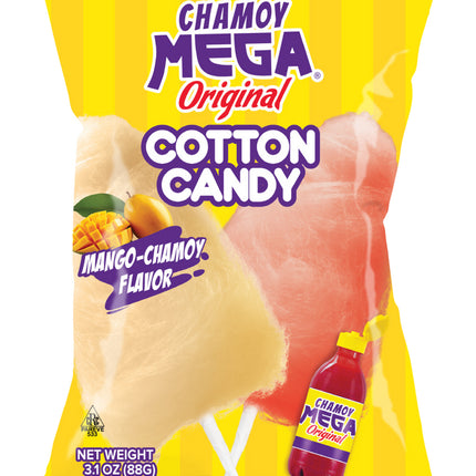 Taste of Nature Mega Chamoy Cotton Candy 3.1oz 12ct