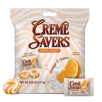 Creme Savers Bags Orange & Creme 6.25oz 12ct