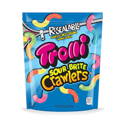 Trolli Sour Brite Crawlers 28.8oz Bag