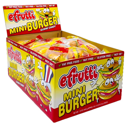 efrutti Gummy Burgers 60ct