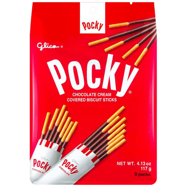 Pocky Chocolate Family Pack 3.81oz 20ct case