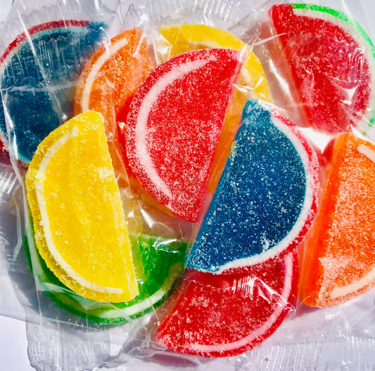 Boston Fruit Slice Assorted Wrapped Bulk 10lb