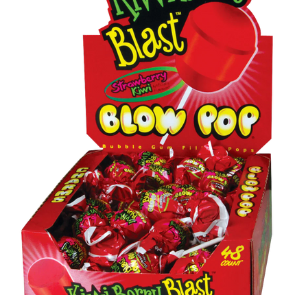 Charms Kiwi Berry Blast Pop 48ct