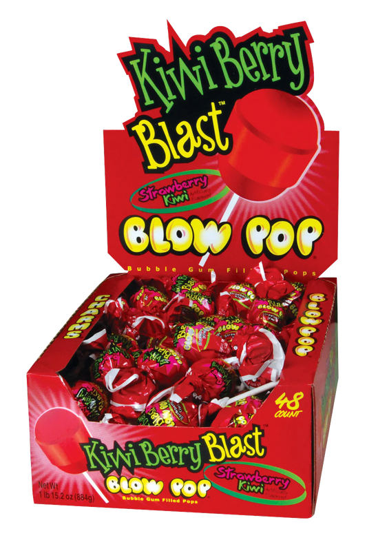 Charms Kiwi Berry Blast Pop 48ct