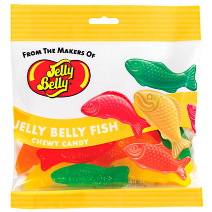 Jelly Belly Fish Peg Bag 2.8oz 12ct