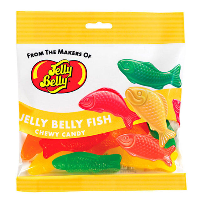 Jelly Belly Fish Peg Bag 2.8oz 12ct