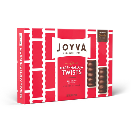 Joyva Dark Chocolate Covered Cherry Marshmallow Twist 5lb